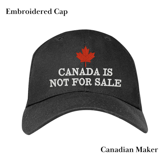 Canada Baseball Cap | Canada Is Not for Sale Hat | Maple Leaf Trucker Hat | Patriotic Canadian Cap | Canada Souvenir Gift